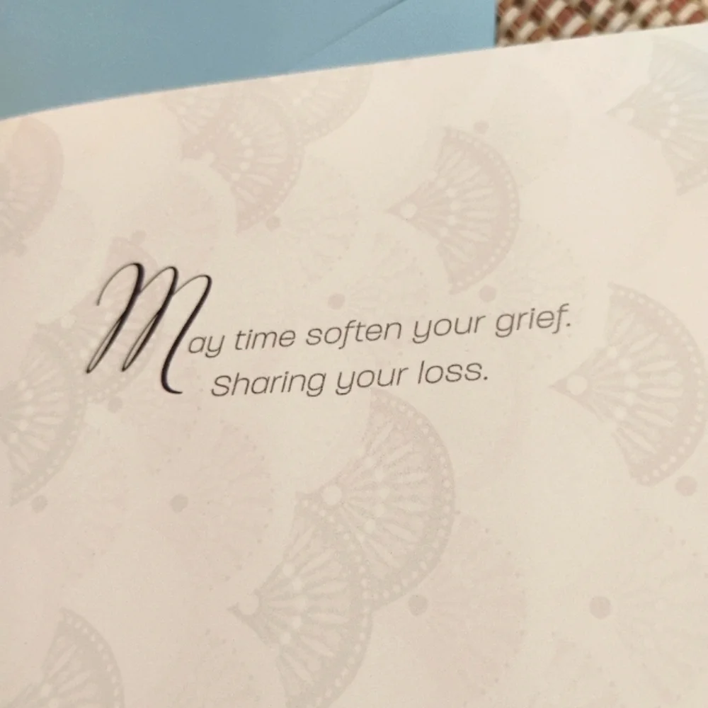 2 Sympathy Cards NEW